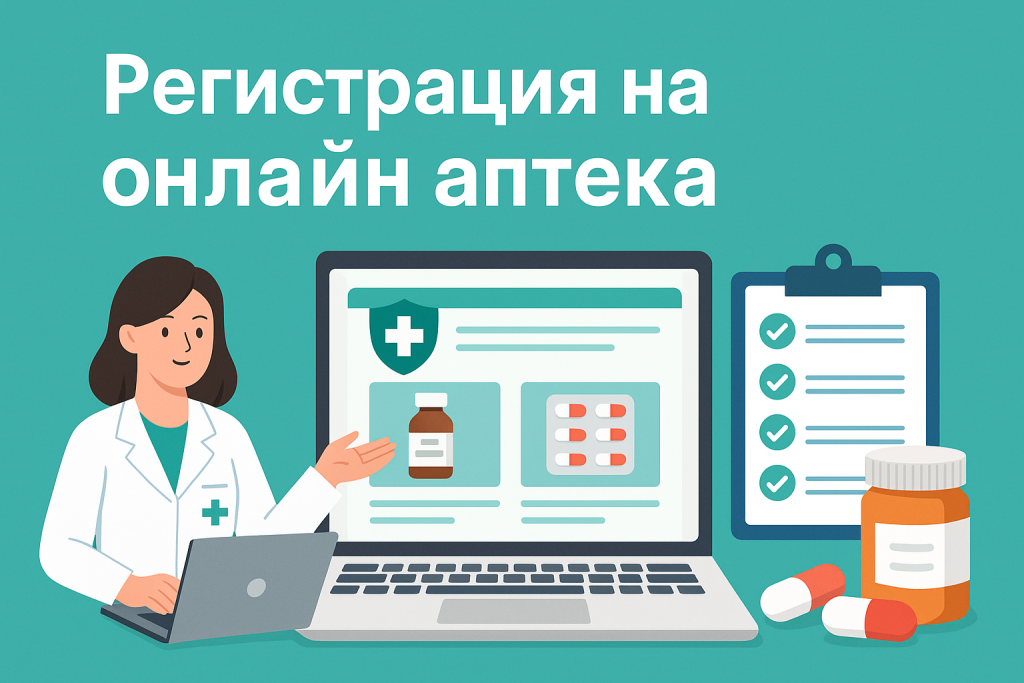 Регистрация на онлайн аптека