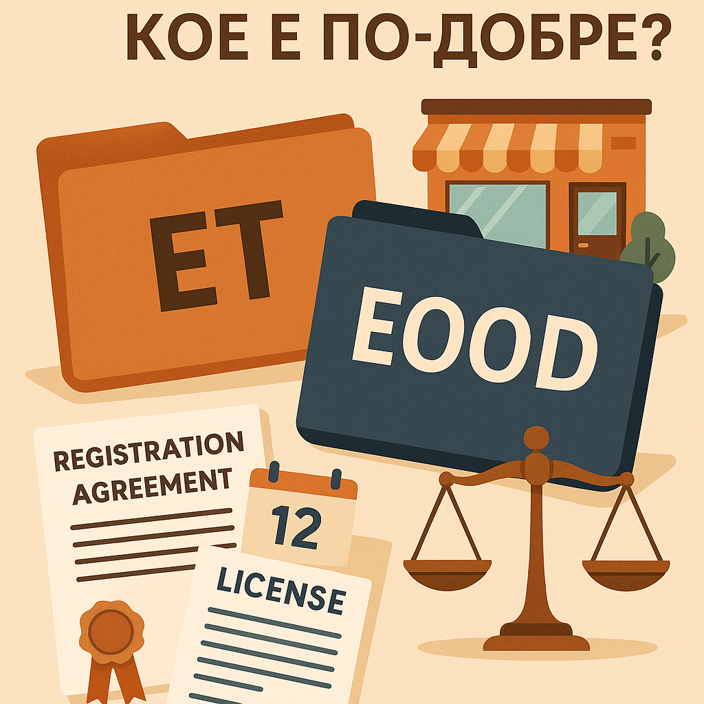 ЕТ или ЕООД – кое е по-добре? | LEGAL CONSULT