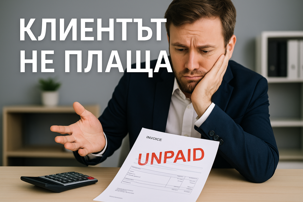 Когато клиентът не плаща: какви реални опции има бизнесът преди съд