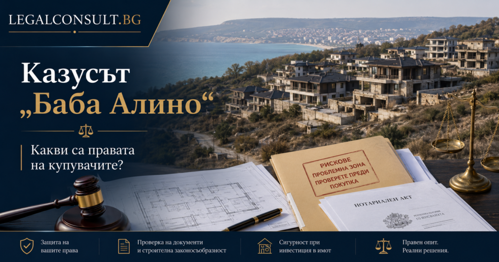 Случаят „Баба Алино“ във Варна: какви са правата на хората, закупили имоти?